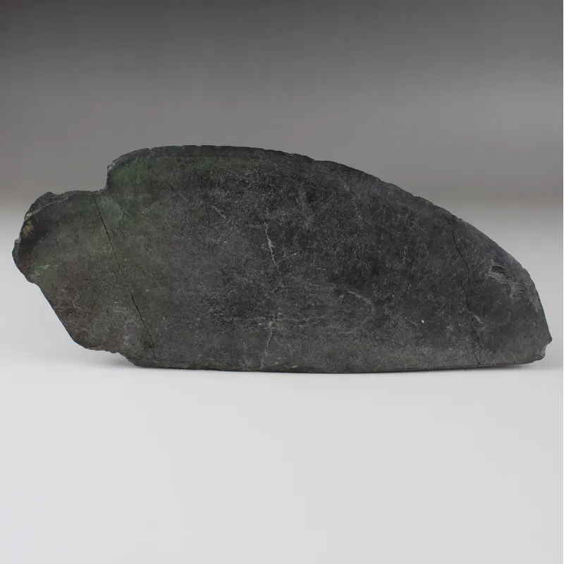 Obverse, for Egyptian, Predynastic Period, Naqada II — Fish shaped cosmetic palette with remains of green eye paint — 3400...