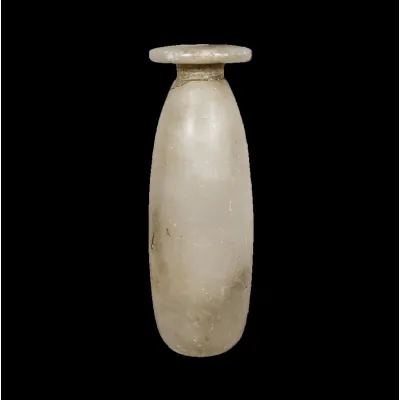 Avers, pour Égyptien — Flat-lipped alabastron — Late period, 664 - 332 av. J.-C., Late period, 664 - 332 av. J.-C.