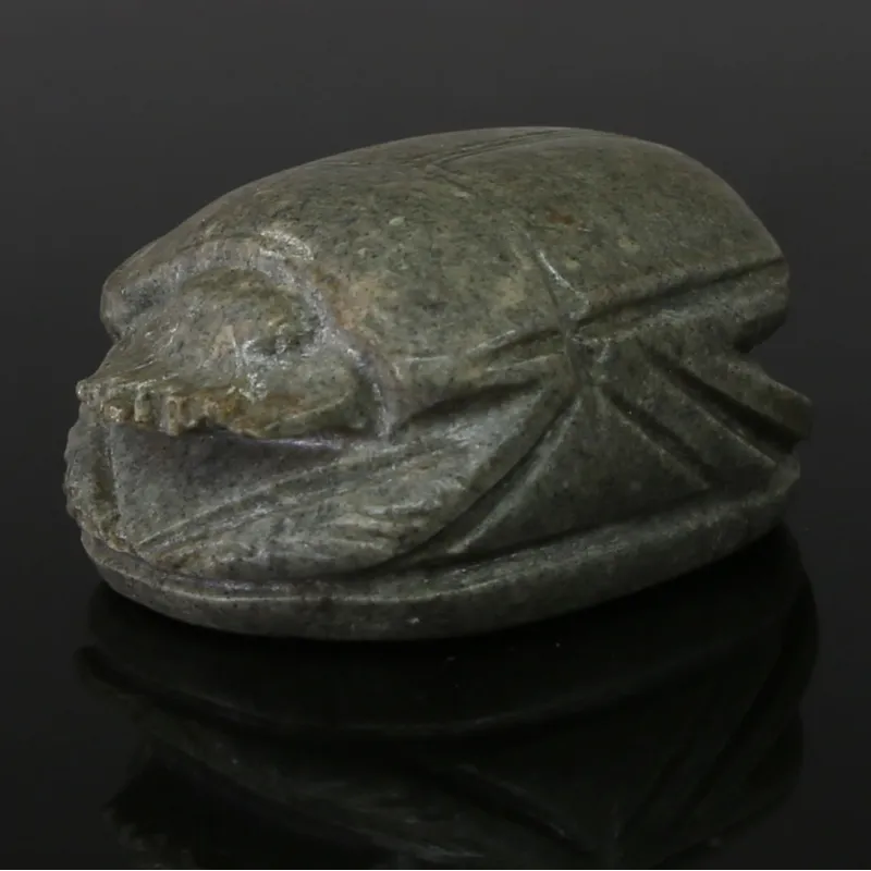 Obverse, for Egyptian, Late period — Heart scarab inscribed with a spell from the Book of the Dead (Chapter 30B) — 664 - 332...