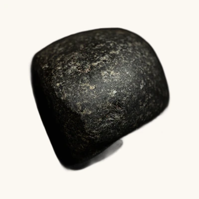 Masque funéraire égyptien en granodiorite – Basse Époque – avec certificat d’authenticité - vue 14