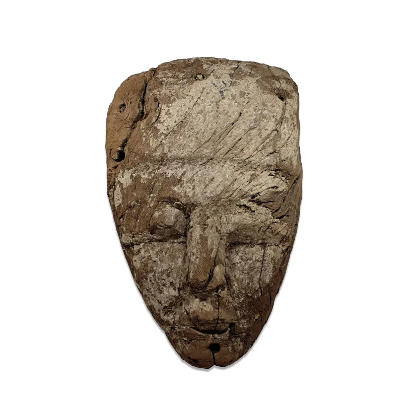 Avers, pour Egyptian, Late period — Mummy mask — 664 - 332 av. J.-C., 664 - 332 av. J.-C.