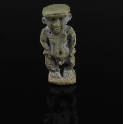 Avers, pour Égyptien — Pataikos Amulette — Late period, 644 - 332 av. J.-C., Late period, 644 - 332 av. J.-C.