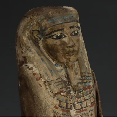 Avers, pour Égyptien — Ptah-Sokar-Osiris figure inscribed — Ptolemaic period, 305 - 30 av. J.-C., Ptolemaic period, 305 - 30...