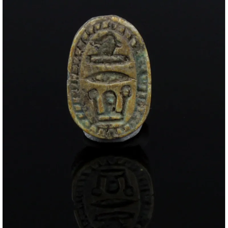 Obverse, for Egyptian — Scarab — Second Intermediate Period, 1700 - 1550 B.C, Second Intermediate Period, 1700 - 1550 B.C