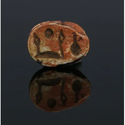 Avers, pour Égyptien — Scaraboïde of Neferkare — Third Intermediate Period, 25e Dynasty, 713 - 698 av. J.-C., Third...