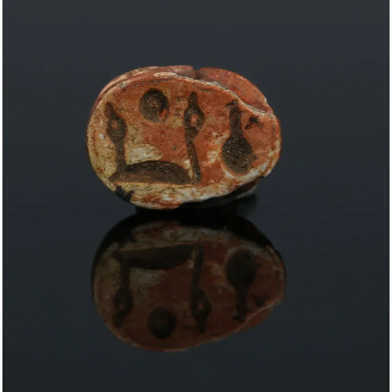 Avers, pour Égyptien — Scaraboïde of Neferkare — Third Intermediate Period, 25e Dynasty, 713 - 698 av. J.-C., Third...