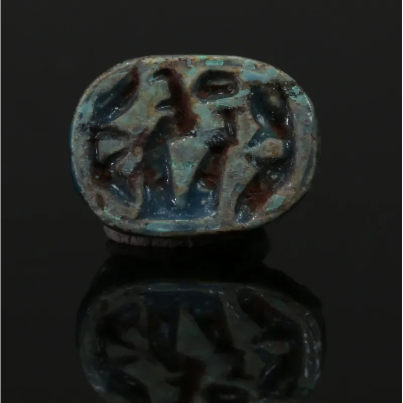 Obverse, for Egyptian — Scarab, reign of Amenhotep III — Amarna period, 1391 - 1353 B.C, Amarna period, 1391 - 1353 B.C