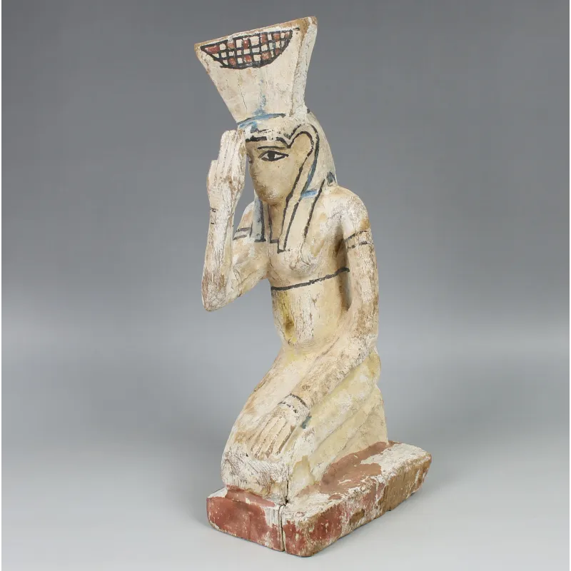 Avers, pour Egyptian, Ptolemaic period — Statuette of mourning Nephthys — 4e - Ier siècle av. J.-C., 4e - Ier siècle av....