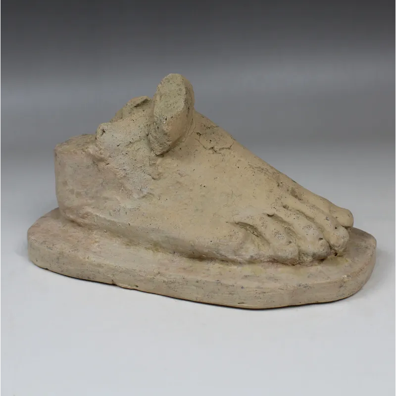 Obverse, for Etruscan — Anatomical votive model of a foot — 5th - 4th Century B.C, 5th - 4th Century B.C