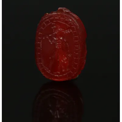 Obverse, for Etruscan — Scarab with Herakles — 5th Century B.C, 5th Century B.C