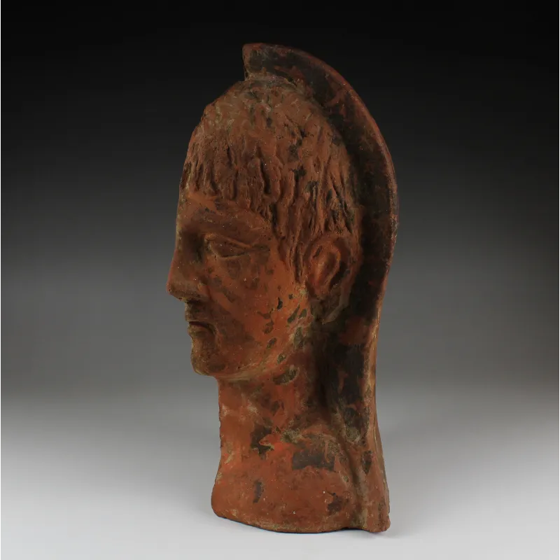 Obverse, for Etruscan — Votive half-head — 4th Century B.C, 4th Century B.C