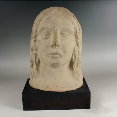 Avers, pour Étrusque — Votive head — 5e - 4e siècle av. J.-C., 5e - 4e siècle av. J.-C.