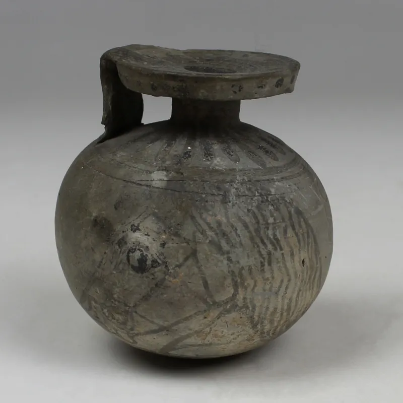 Avers, pour Greek, Corinthian — Aryballos depicting a horse head — 7e siècle av. J.-C., 7e siècle av. J.-C.
