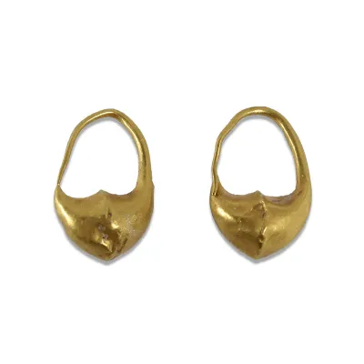 Obverse, for Greek, Hellenistic — Earrings (pair) — 3rd - 1st Century B.C, 3rd - 1st Century B.C
