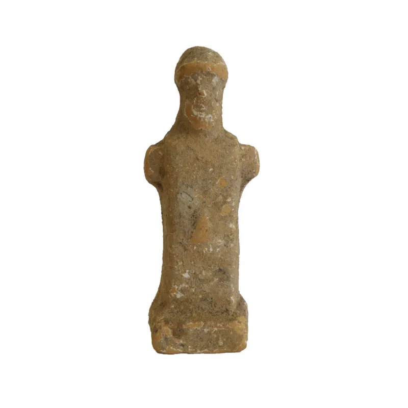 Obverse, for Greek, Archaic period — Herm of Priapus (Ithyphallic) — 8th - 6th Century B.C, 8th - 6th Century B.C