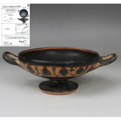 Avers, pour Greek, Apulian — Kylix — 4e siècle av. J.-C., 4e siècle av. J.-C.