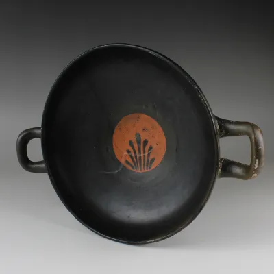 Obverse, for Greek, South Italic Colonies - Apulia — Kylix with a palmette — 4th Century B.C, 4th Century B.C