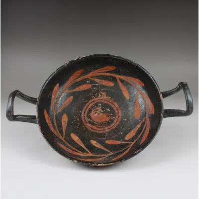 Obverse, for Greek, South Italic Colonies - Apulia — Kylix with a swan — 4th Century B.C, 4th Century B.C