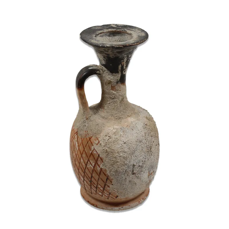 Avers, pour Greek, Campanian — Lekythos with net pattern — 4e siècle av. J.-C., 4e siècle av. J.-C.