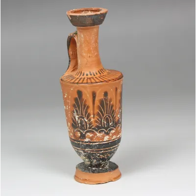 Avers, pour Grec — Lekythos with palmettes — 5e siècle av. J.-C., 5e siècle av. J.-C.