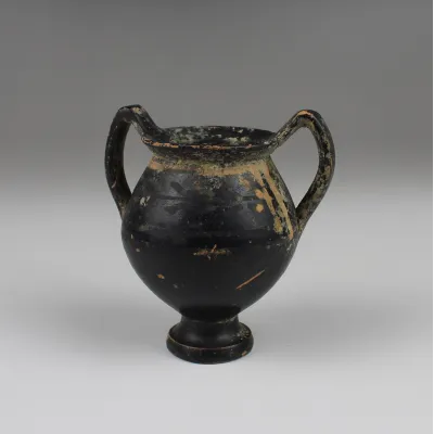 Obverse, for Greek, Apulian — Miniature kantharos — 4th Century B.C, 4th Century B.C