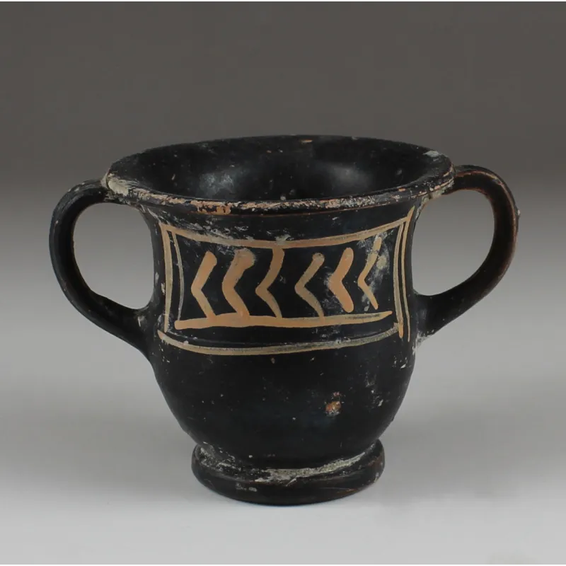 Avers, pour Grec — Miniature kantharos — 4e siècle av. J.-C., 4e siècle av. J.-C.