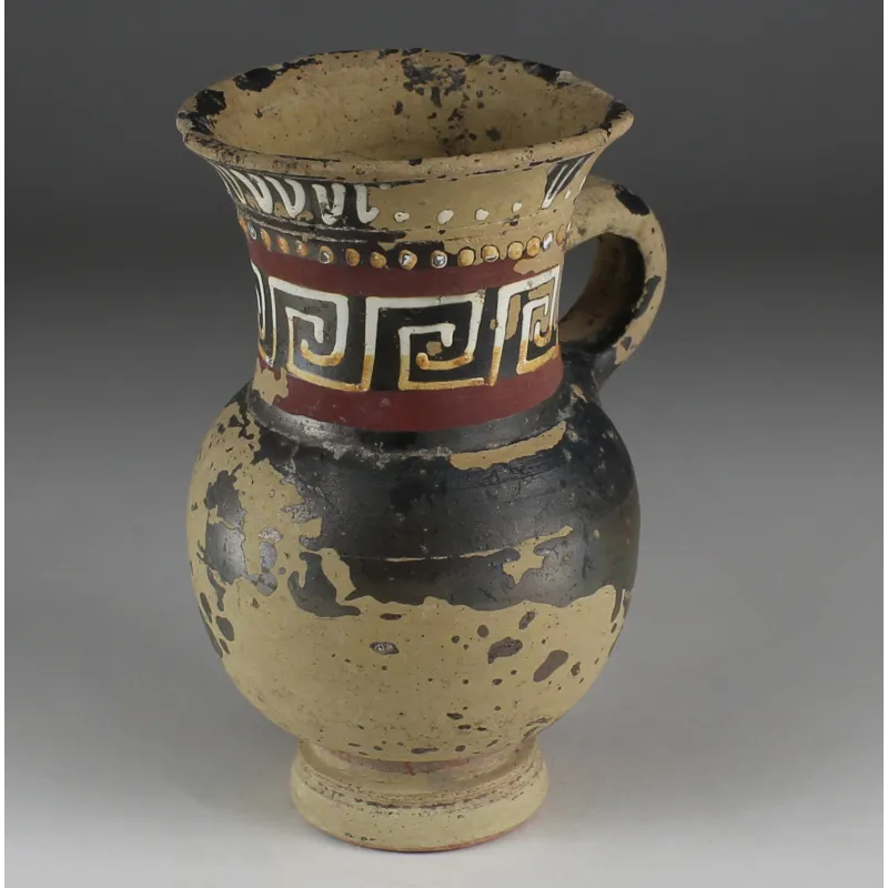 Avers, pour Greek, Gnathia — Olpe — 4e siècle av. J.-C., 4e siècle av. J.-C.