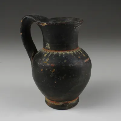Obverse, for Greek, Gnathia — Olpe — 4th Century B.C, 4th Century B.C