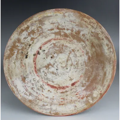 Avers, pour Greek, Hellenistic — Plate with remains of painted decoration — 2e - Ier siècle av. J.-C., 2e - Ier siècle av....