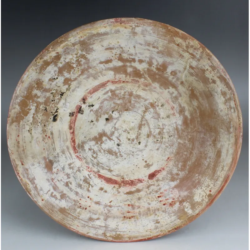Avers, pour Greek, Hellenistic — Plate with remains of painted decoration — 2e - Ier siècle av. J.-C., 2e - Ier siècle av....