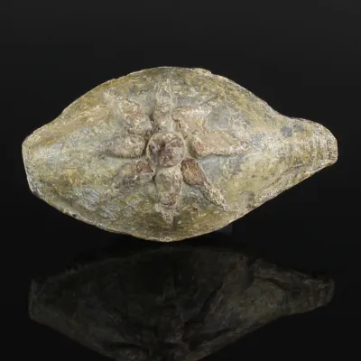 Obverse, for Greek — Slingshot with symbol eight-ray star — 4th Century B.C, 4th Century B.C