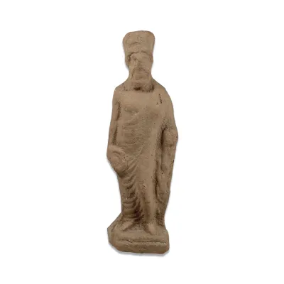 Avers, pour Greek, Hellenistic — Statuette of a god — 3e - Ier siècle av. J.-C., 3e - Ier siècle av. J.-C.