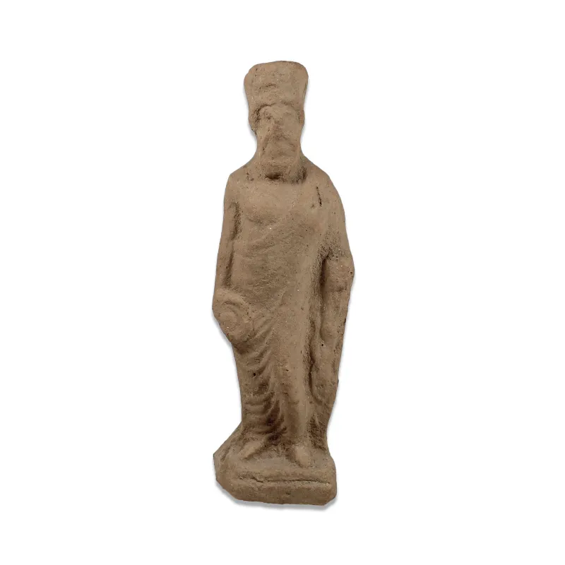 Avers, pour Greek, Hellenistic — Statuette of a god — 3e - Ier siècle av. J.-C., 3e - Ier siècle av. J.-C.