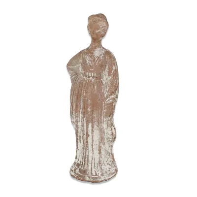 Obverse, for Greek — Statuette of a standing woman — 4th - 3rd Century B.C, 4th - 3rd Century B.C