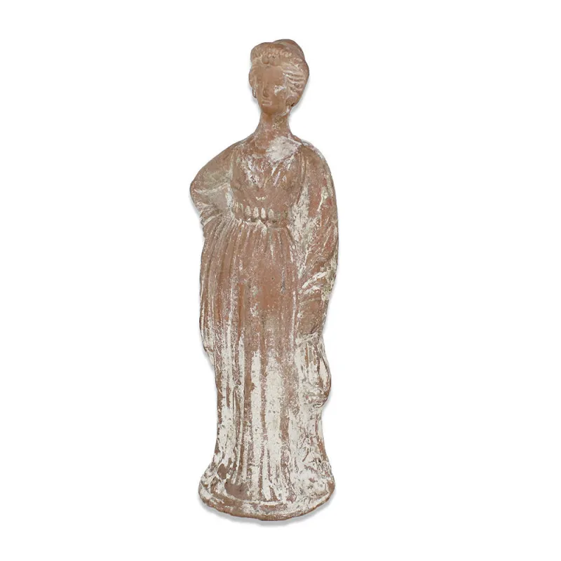 Obverse, for Greek — Statuette of a standing woman — 4th - 3rd Century B.C, 4th - 3rd Century B.C