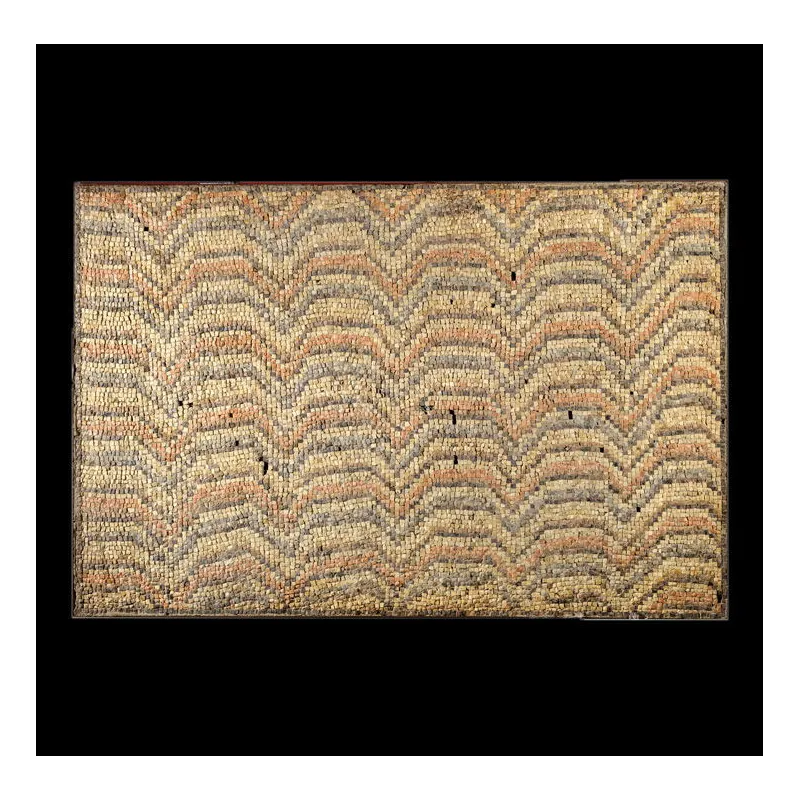 Avers, pour Late Roman / Byzantine — Mosaic with wavy lines pattern — 4e - 7e siècle ap. J.-C., 4e - 7e siècle ap. J.-C.