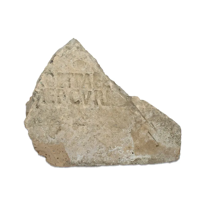 Obverse, for Roman — Brick with inscription '[Ap]ro(niano) et Pae(tino) c[o(n)s(ulibus)] / Mercuri' — 123 A.D, 123 A.D