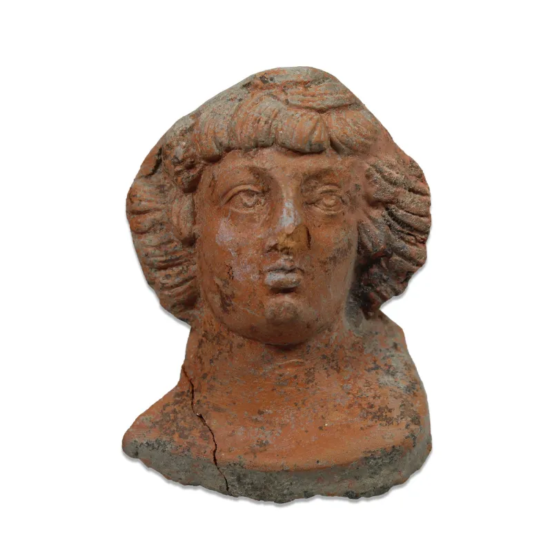 Avers, pour Romain — Bust of a young man — 1e - 3e siècle ap. J.-C., 1e - 3e siècle ap. J.-C.