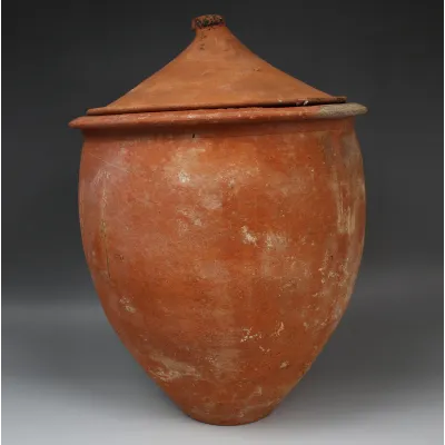 Obverse, for Roman — Cinerary urn with lid — 1st Century B.C - 1st Century A.D, 1st Century B.C - 1st Century A.D