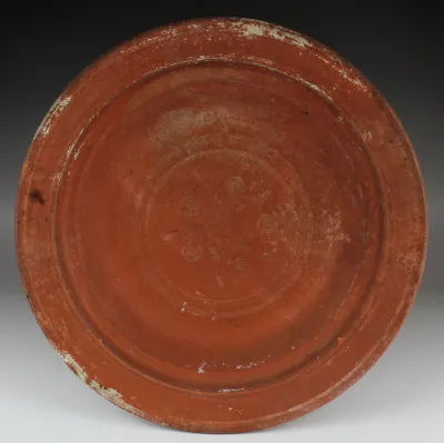 Avers, pour Roman, North African — Decorated plate — 3e - 4e siècle ap. J.-C., 3e - 4e siècle ap. J.-C.
