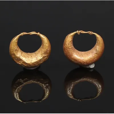 Obverse, for Roman — Earrings (pair) — 1st - 3rd Century A.D, 1st - 3rd Century A.D