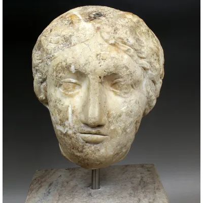 Avers, pour Ancient — Roman female head reused later as weight