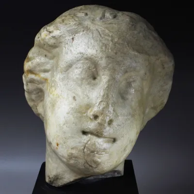 Obverse, for Roman — Head of a goddess — 1st - 2nd Century A.D, 1st - 2nd Century A.D