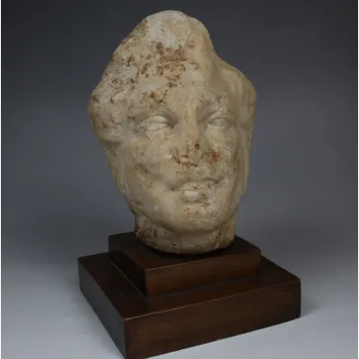 Obverse, for Roman — Head of a Satyr — 1st - 2nd Century A.D, 1st - 2nd Century A.D