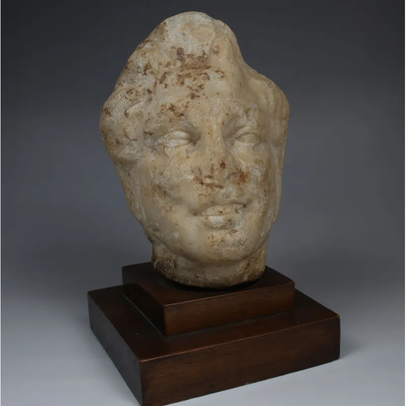 Avers, pour Romain — Head of a Satyr — 1e - 2e siècle ap. J.-C., 1e - 2e siècle ap. J.-C.