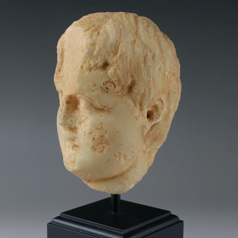 Obverse, for Roman, Eastern Mediterranean — Head of a young — 1st - 3rd Century A.D, 1st - 3rd Century A.D