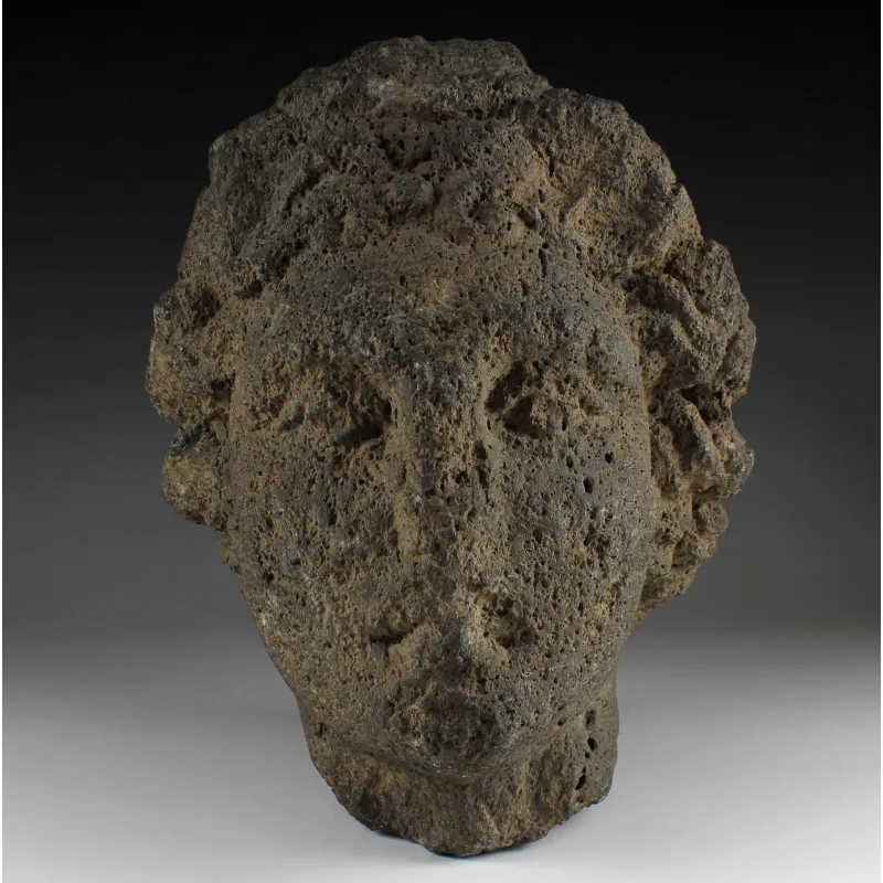 Obverse, for Ancient — Roman head of a young