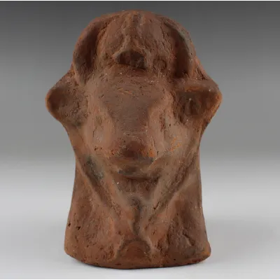 Avers, pour Roman, Egypt — Head of Apis — 1e - 2e siècle ap. J.-C., 1e - 2e siècle ap. J.-C.