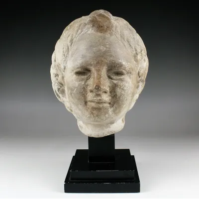 Avers, pour Romain — Head of Eros — 2e siècle ap. J.-C., 2e siècle ap. J.-C.