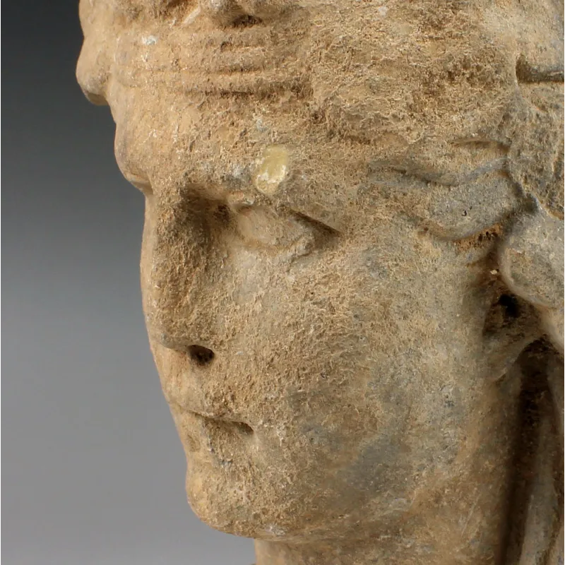 Avers, pour Romain — Herm of youthful Bacchus / Dionysos — 2e siècle ap. J.-C., 2e siècle ap. J.-C.